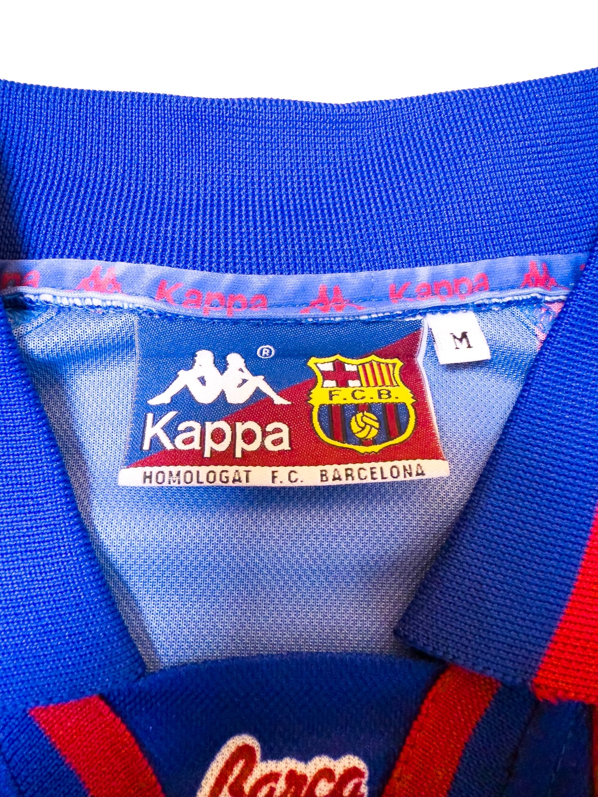 Maillot FC Barcelona 1996/97 Home (M) RONALDO #9