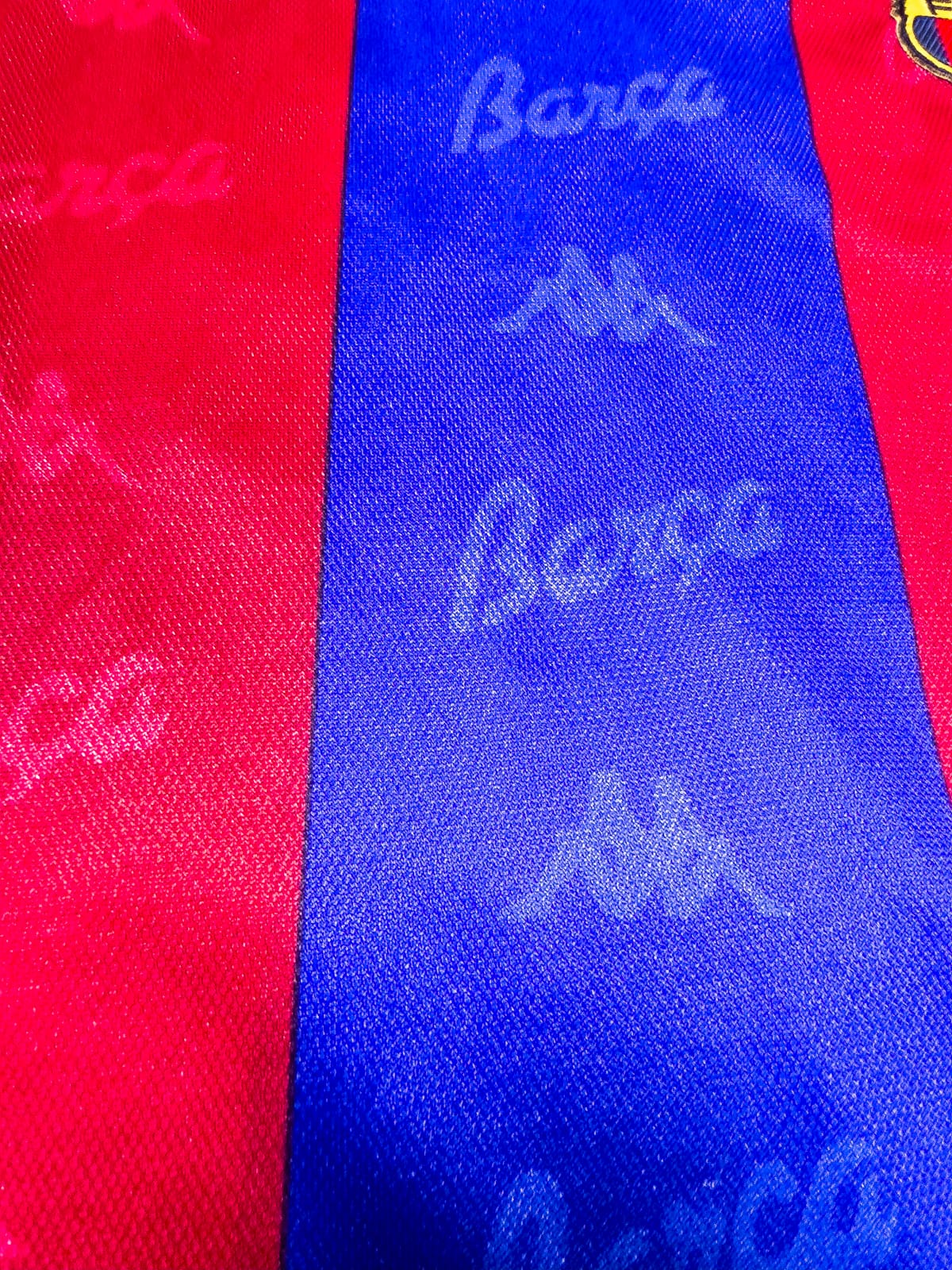 Maillot FC Barcelona 1996/97 Home (M) RONALDO #9