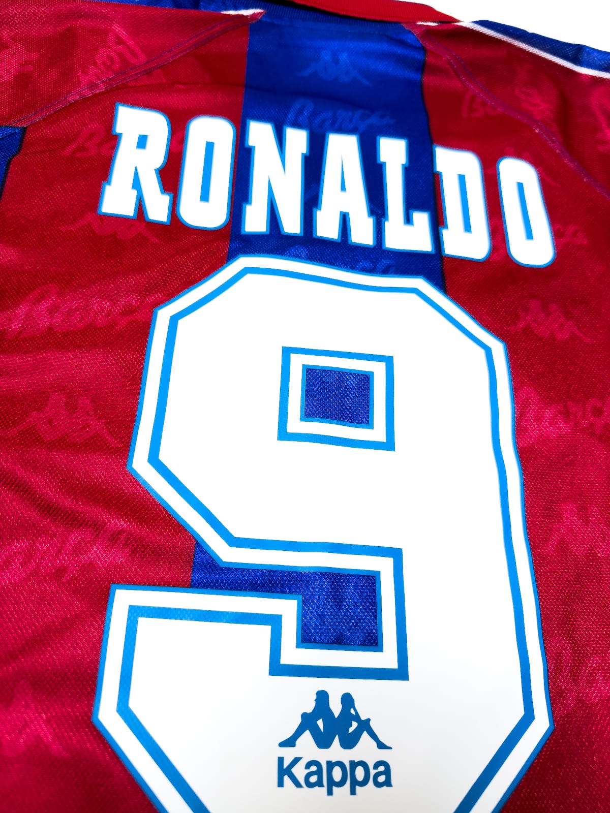Maillot FC Barcelona 1996/97 Home (M) RONALDO #9