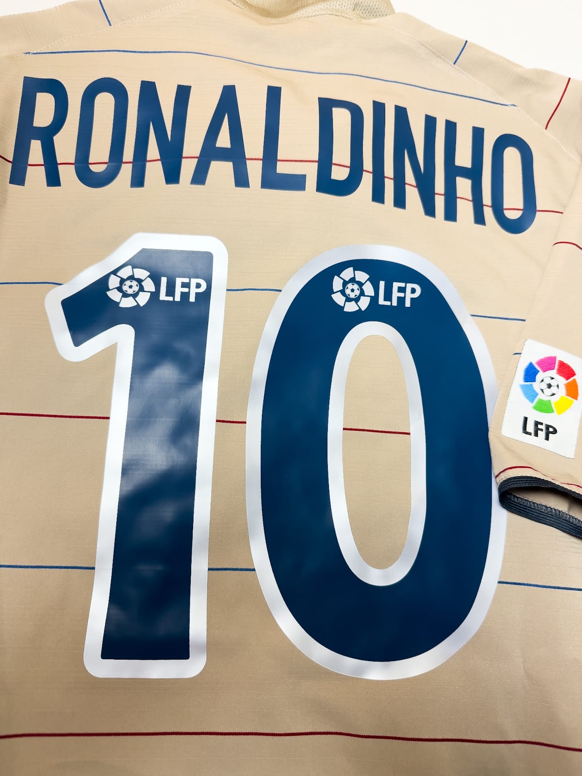 Maillot FC Barcelone 2003/05 Away (XL) RONALDINHO #10