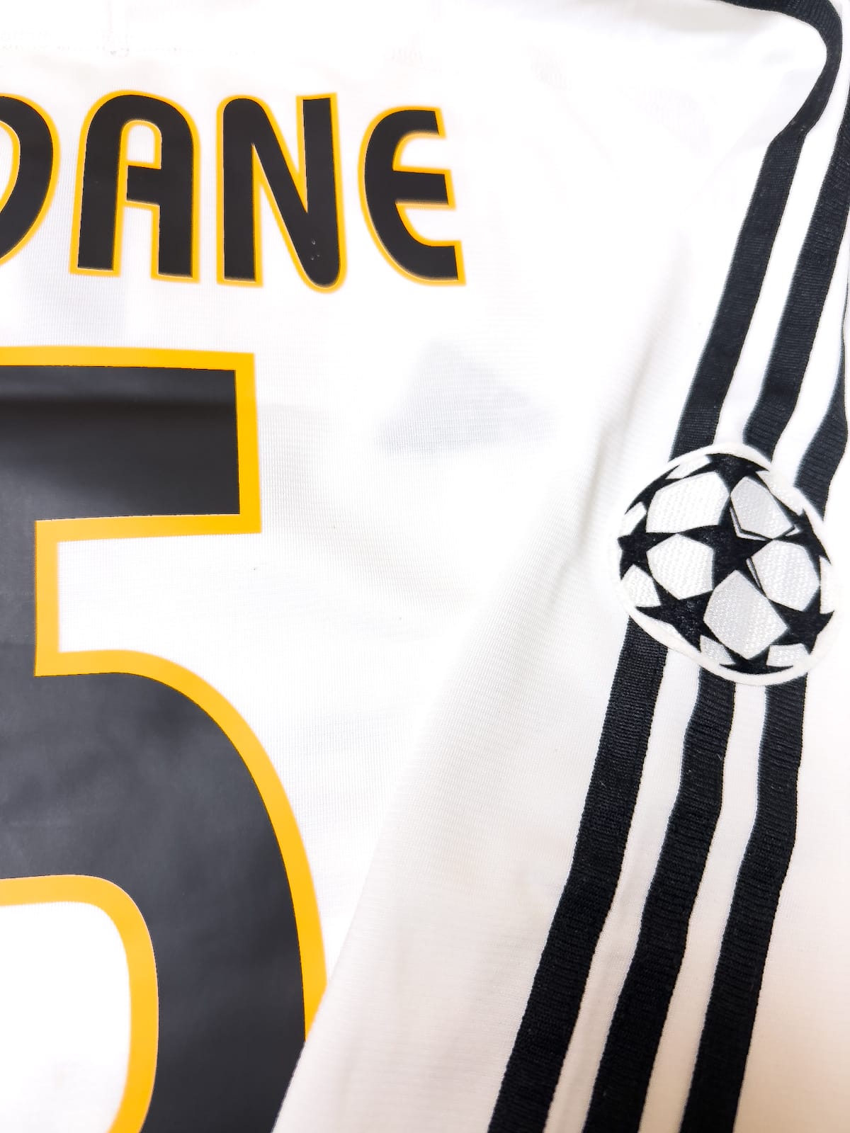 Maillot Real Madrid 2003/04 Home (L) ZIDANE #5 L/S UCL