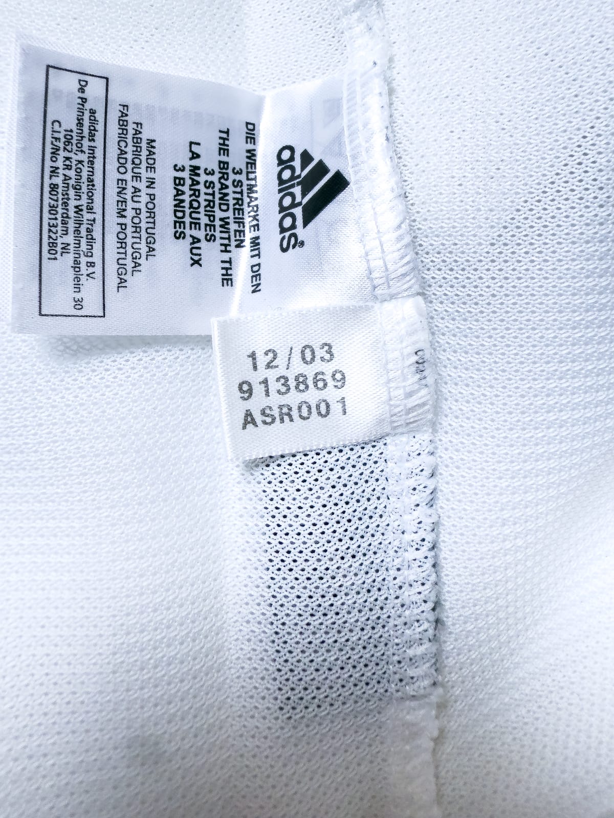 Maillot Real Madrid 2003/04 Home (L) ZIDANE #5 L/S UCL