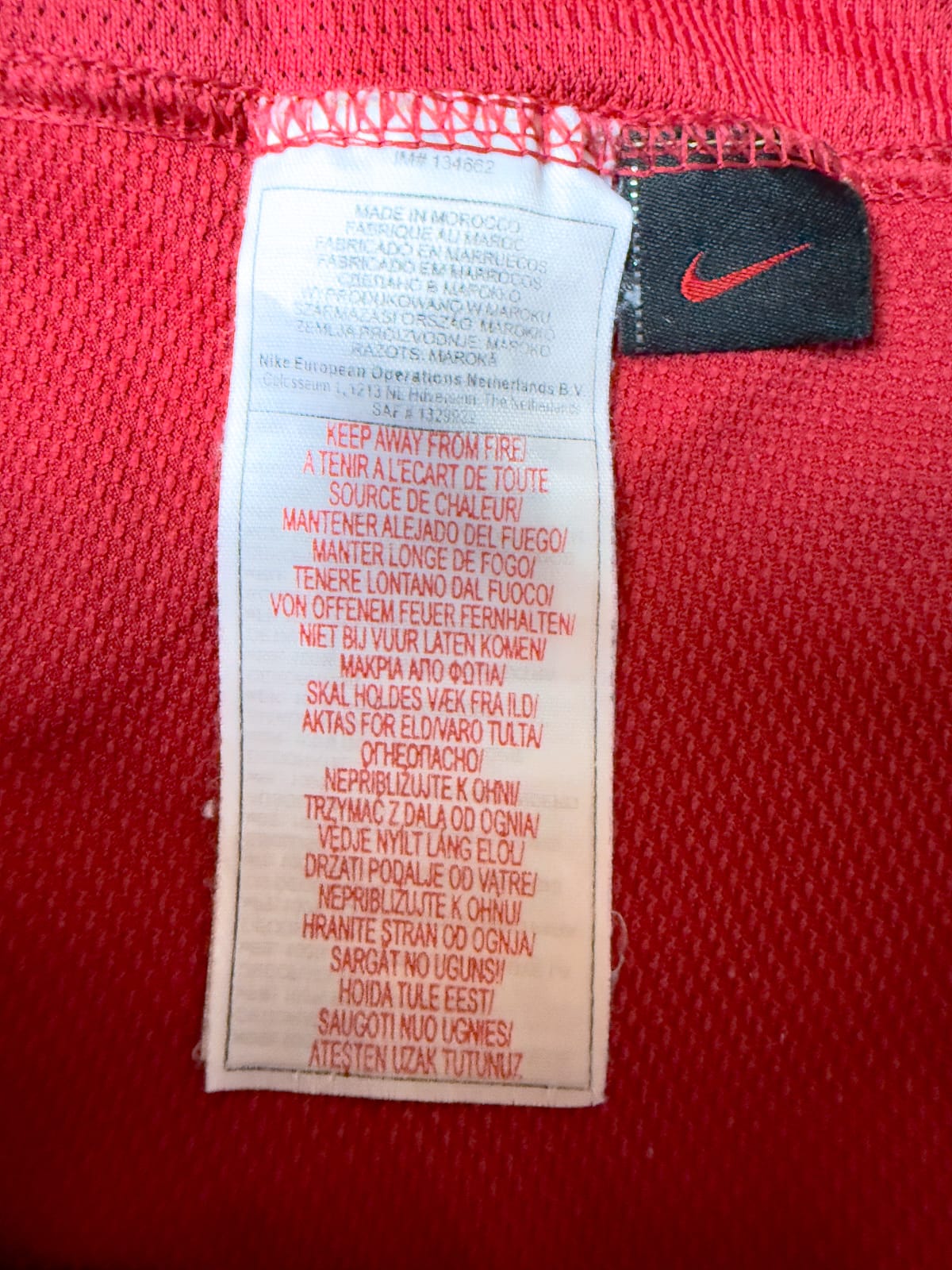 Maillot Manchester United 2006/07 Home (M) RONALDO #7 L/S