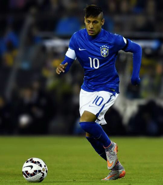 Maillot Brésil 2014 Away (L) NEYMAR JR #10