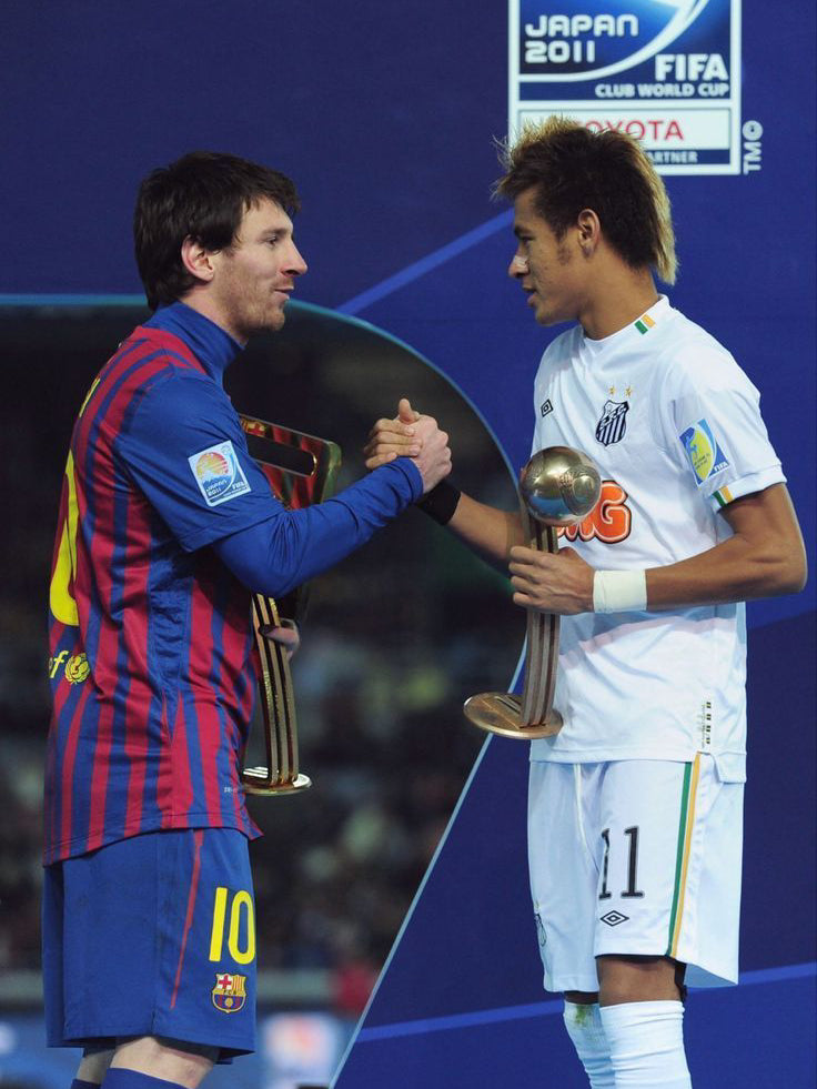 Maillot Santos FC 2011 Home (M) NEYMAR JR #11 FIFA CWC