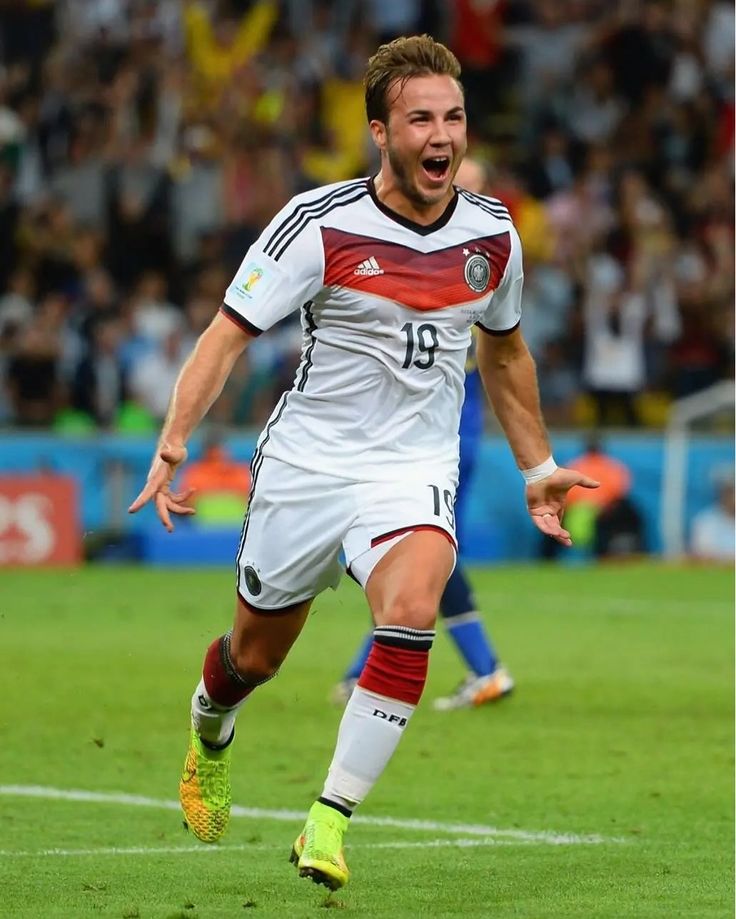 Maillot Allemagne 2014 Home (L) GÖTZE #19