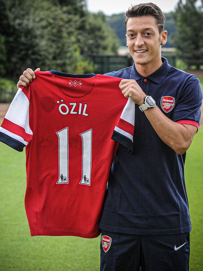 Maillot Arsenal 2012/13 Home (XL) ÖZIL #11