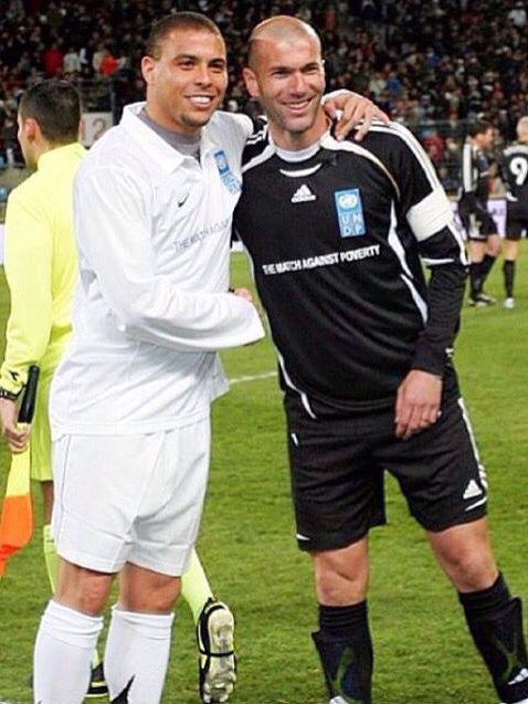 Maillot Match Against Poverty Teamgeist Formotion (L) ZIDANE #10 L/S