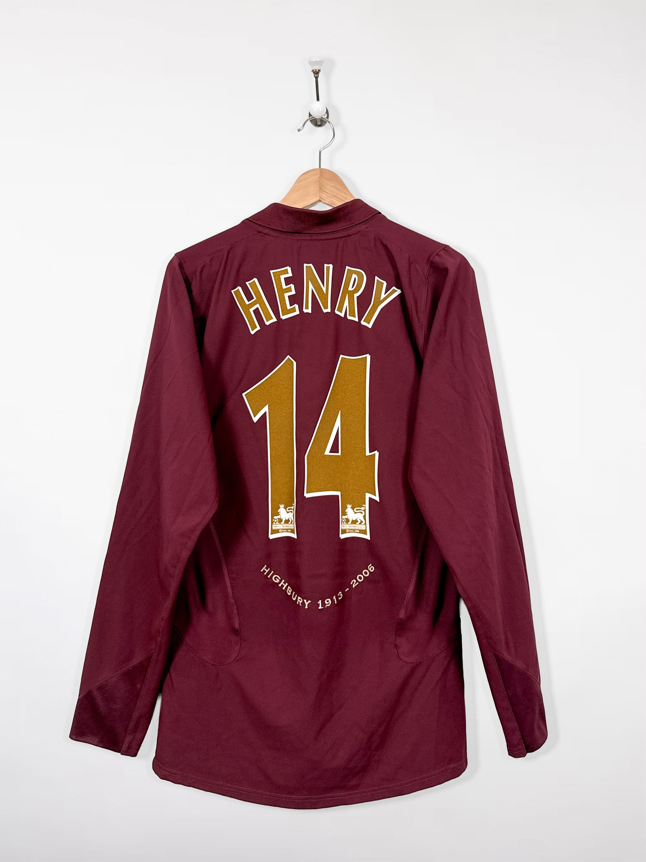 Arsenal 2005/06 Home (M) HENRY #14 L/S