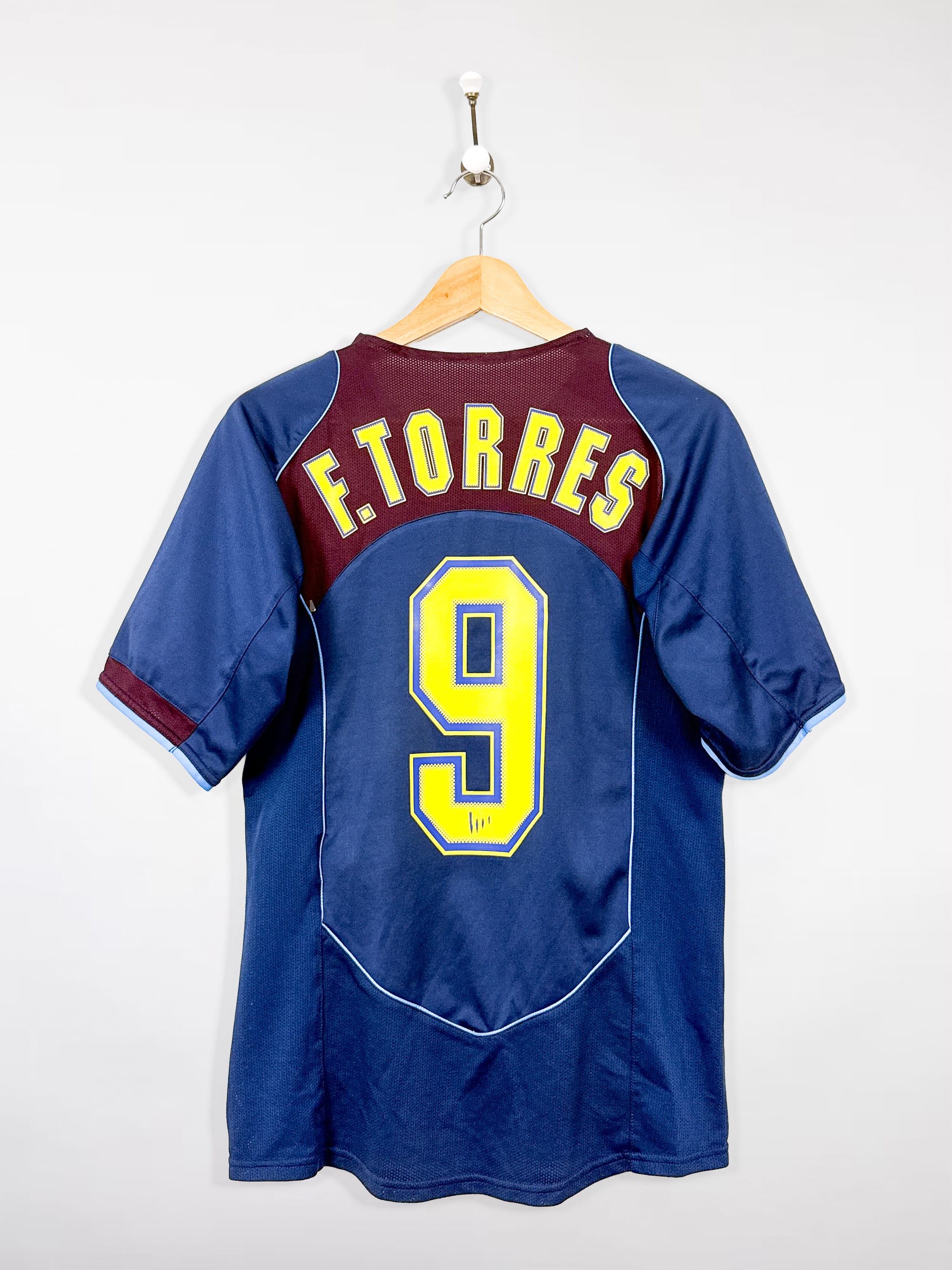 Maillot Atlético Spiderman Madrid 2004/05 Away (S) TORRES #9