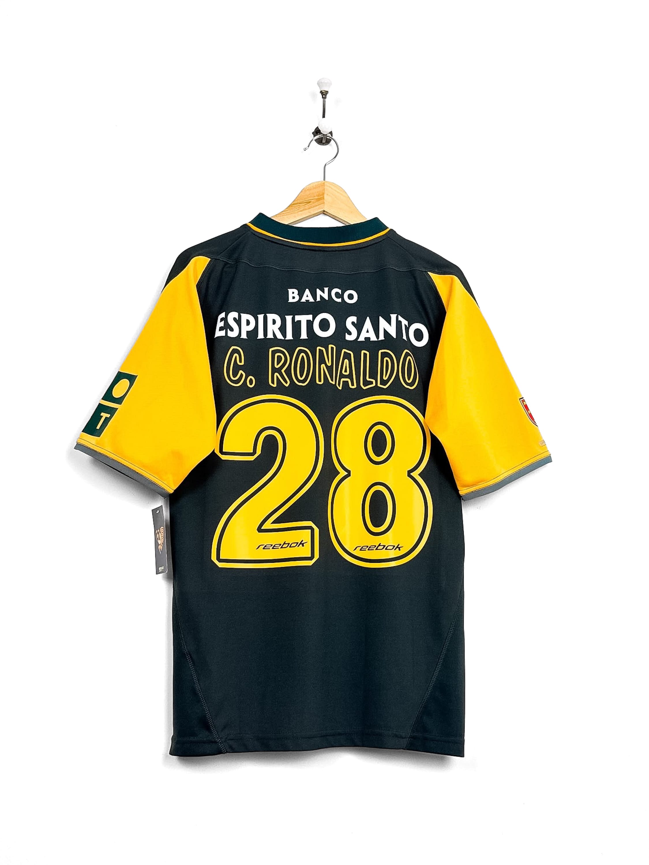 Maillot Sporting CP 2002/03 Away (L) C. RONALDO #28