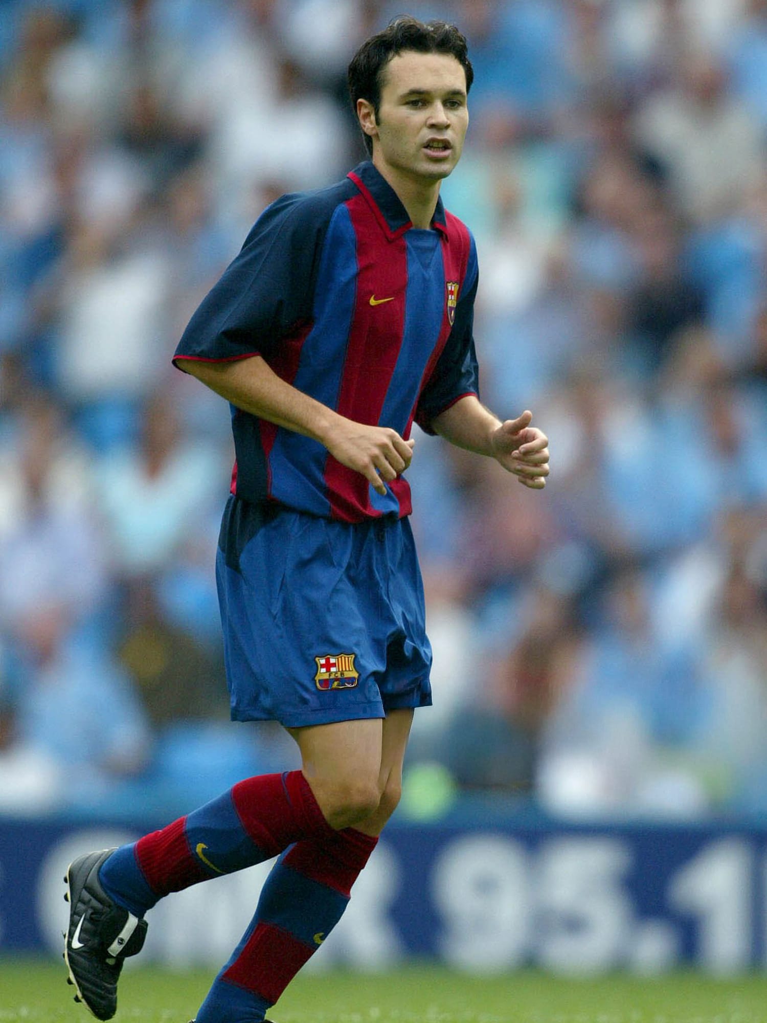 Maillot FC Barcelone 2003/04 Home (S) INIESTA #24