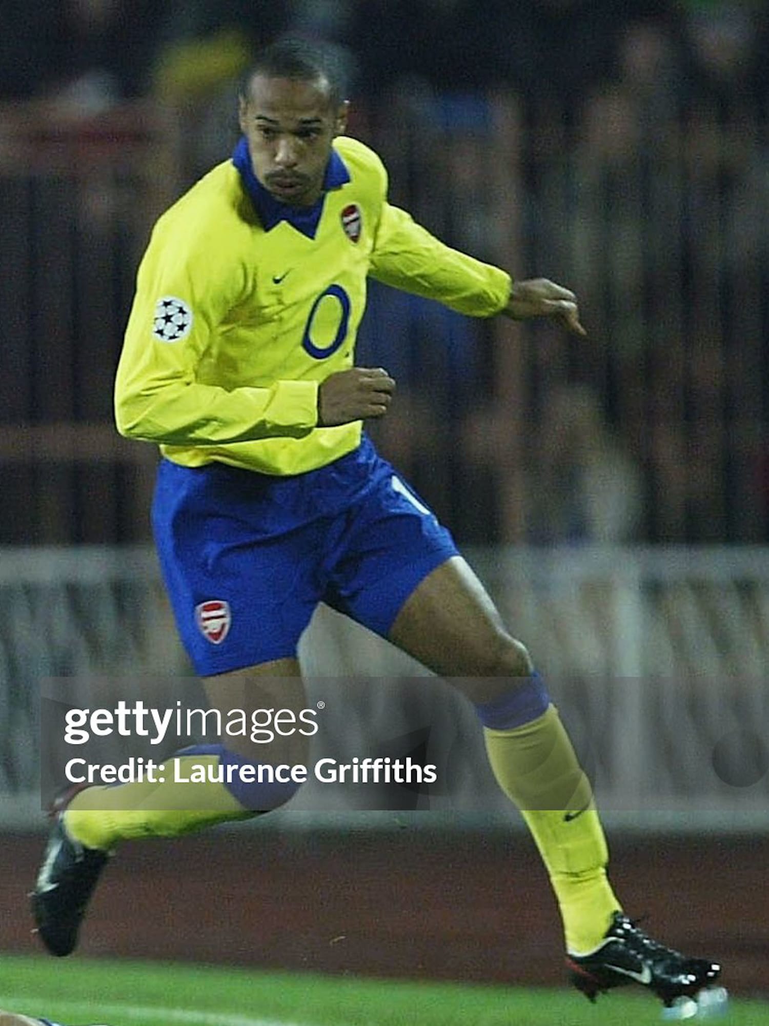 Maillot Arsenal 2003/04 Away (L) HENRY #14 L/S UCL