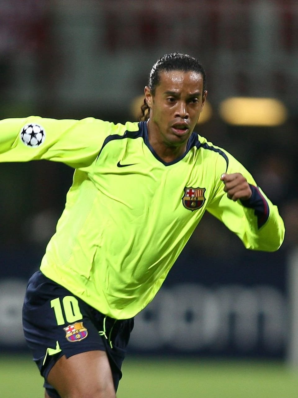 FC Barcelona 2005/06 Away (M) RONALDINHO #10 L/S UCL
