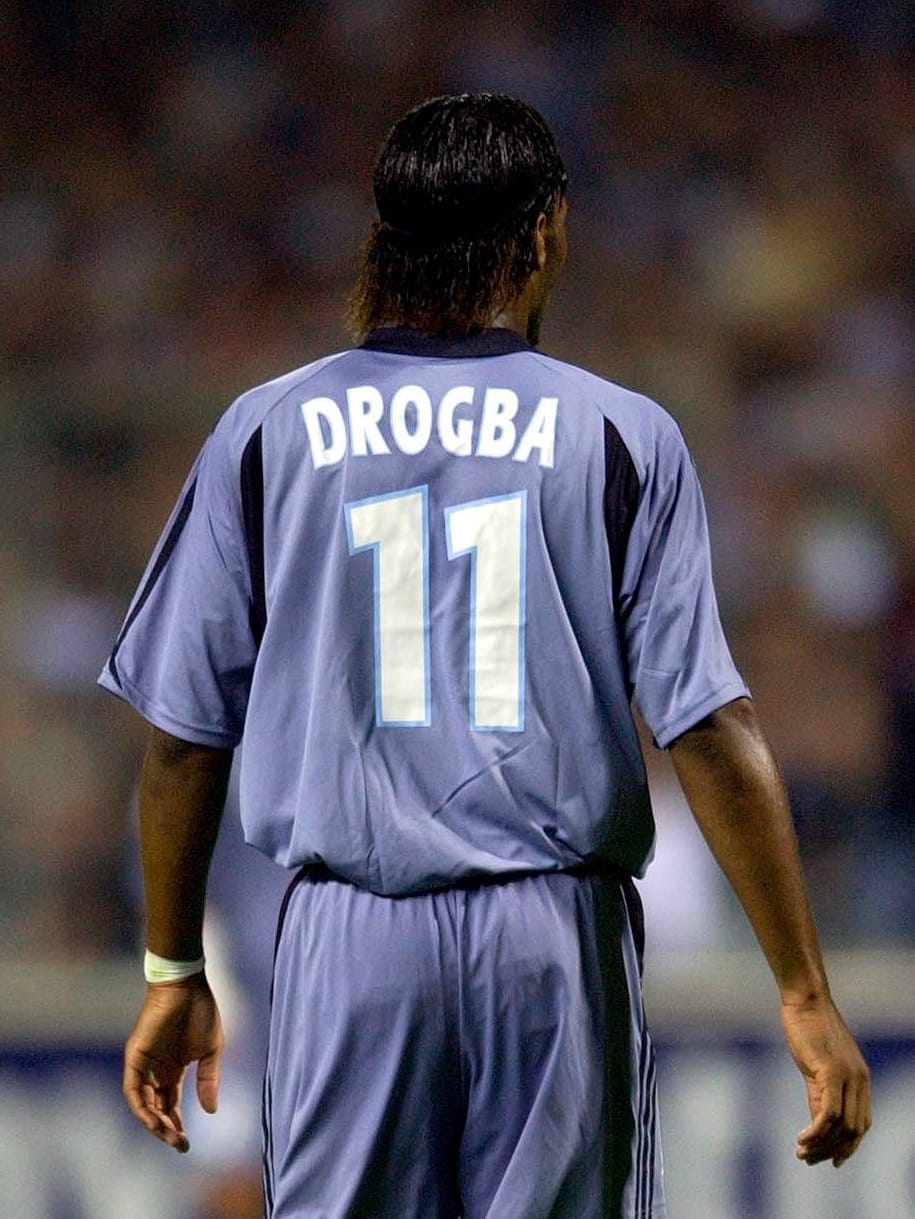 Olympique de Marseille 2003/04 Third (M) DROGBA #11