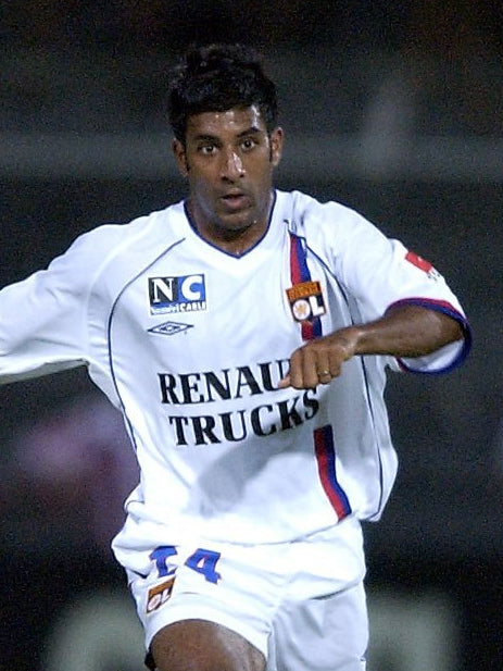 Olympique Lyonnais 2003/04 Home (XL) DHORASOO #24 [MATCH WORN]