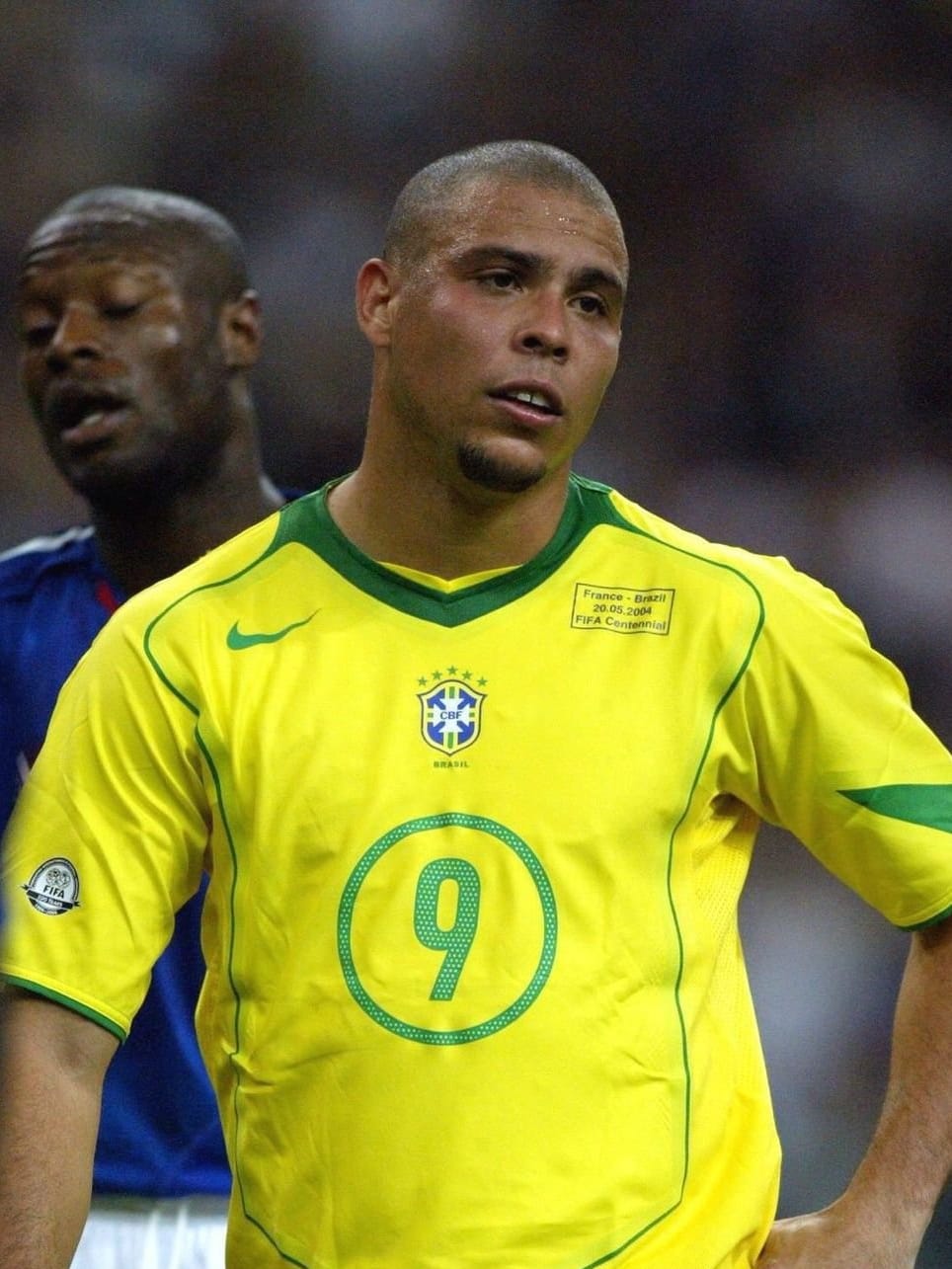 Brazil 2004 Fifa 100th (L) RONALDO #9 – Reissue 2025
