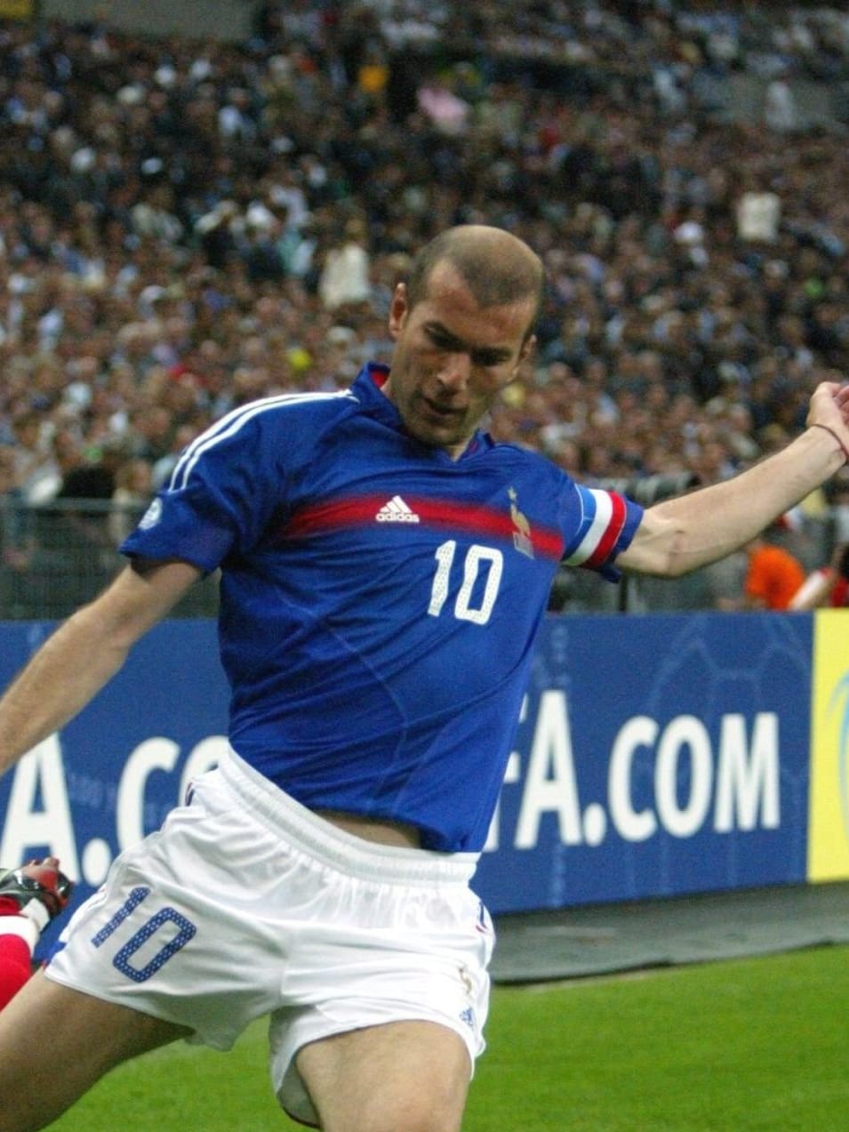 Maillot Equipe de France 2004 Home (XL) ZIDANE #10 BNWT FIFA 100thMaillot