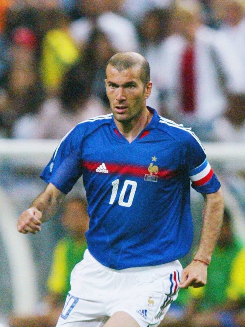 Maillot Equipe de France 2004 Home (XL) ZIDANE #10 BNWT FIFA 100thMaillot