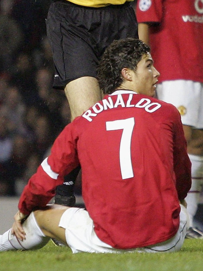 Manchester United 2004/06 Home (M) RONALDO #7 CL