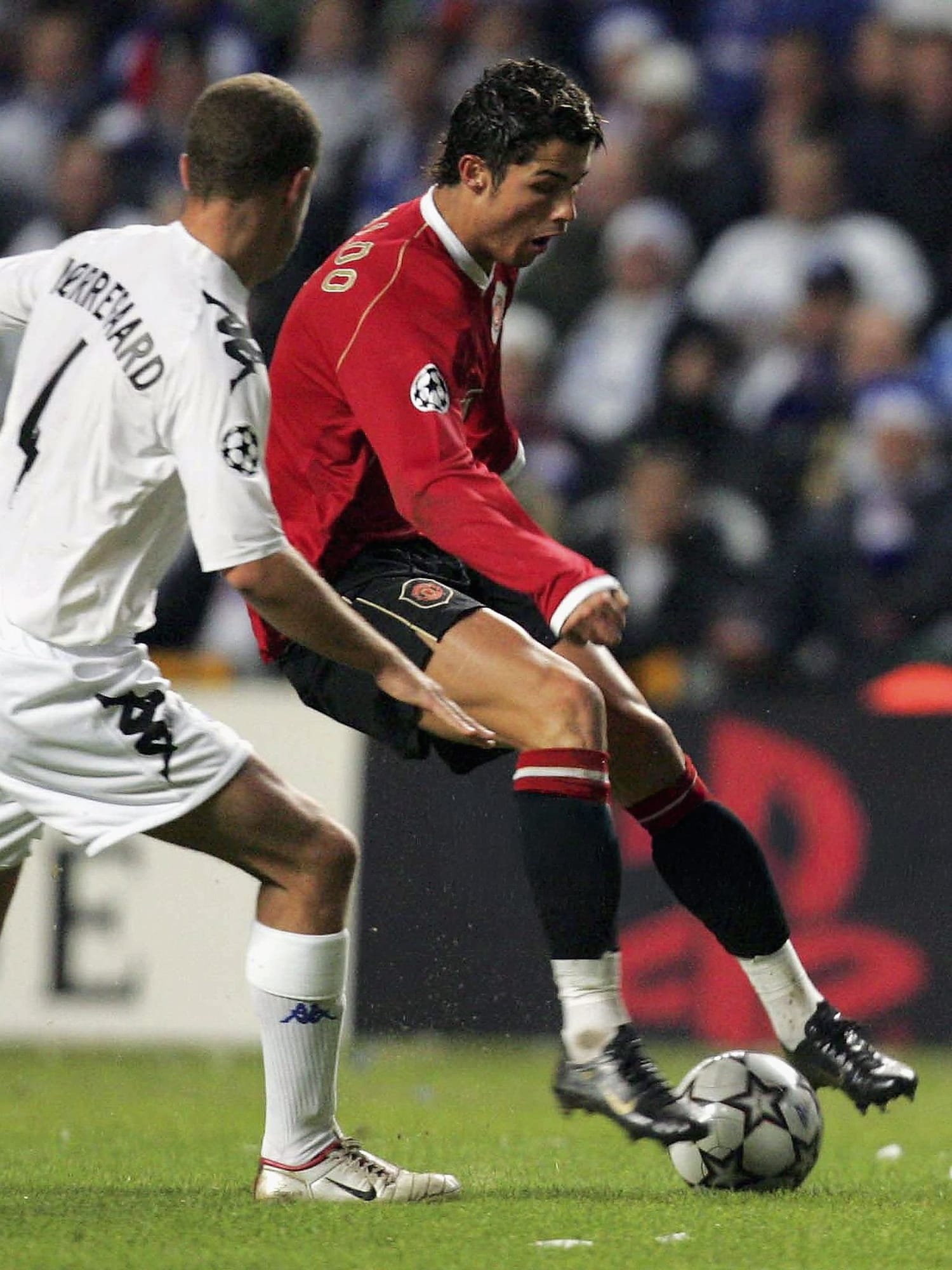 Maillot Manchester United 2006/07 Home (M) RONALDO #7 L/S