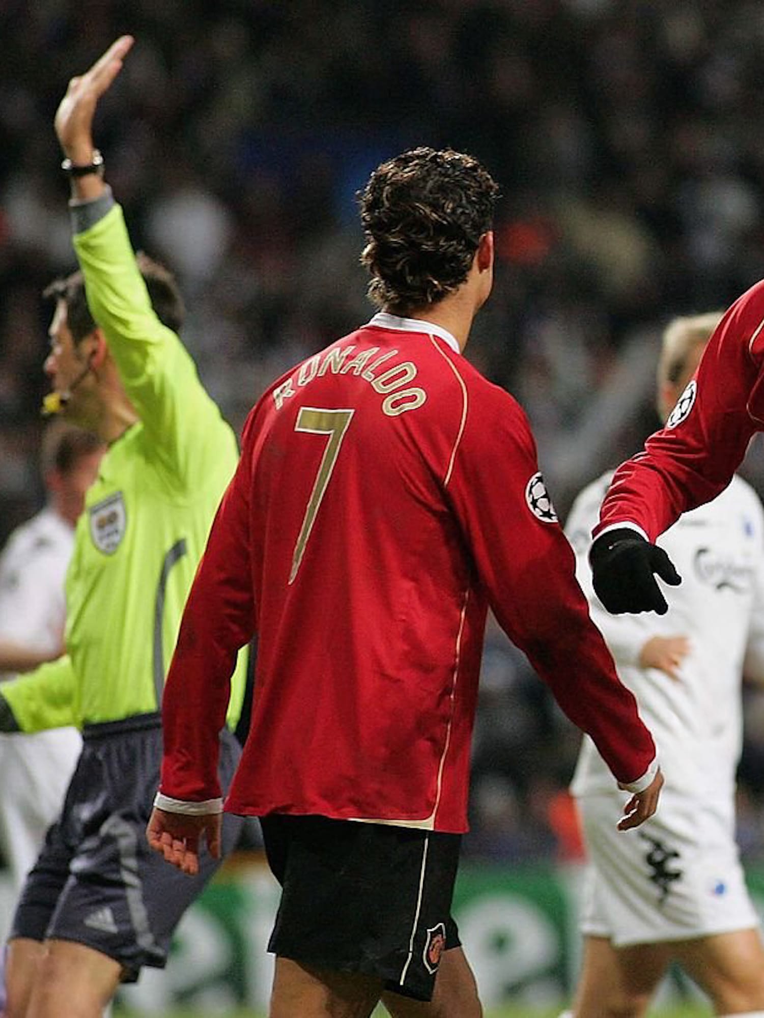 Maillot Manchester United 2006/07 Home (M) RONALDO #7 L/S