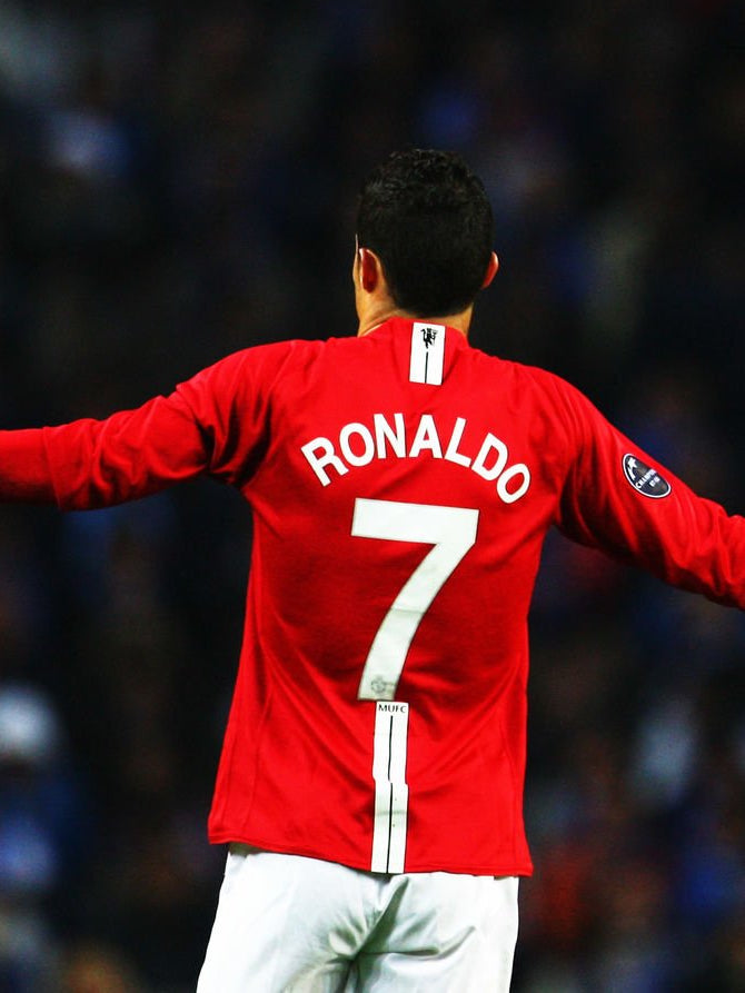 Maillot Manchester United 2008/09 Home (L) RONALDO #7 BNWT