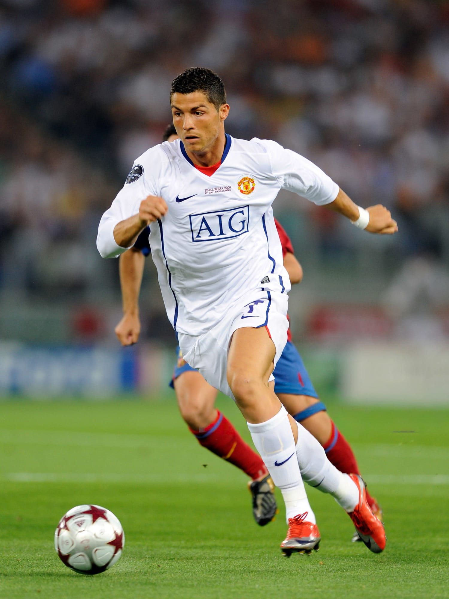 Maillot Manchester United 2008/09 Away (M) RONALDO #7 L/S