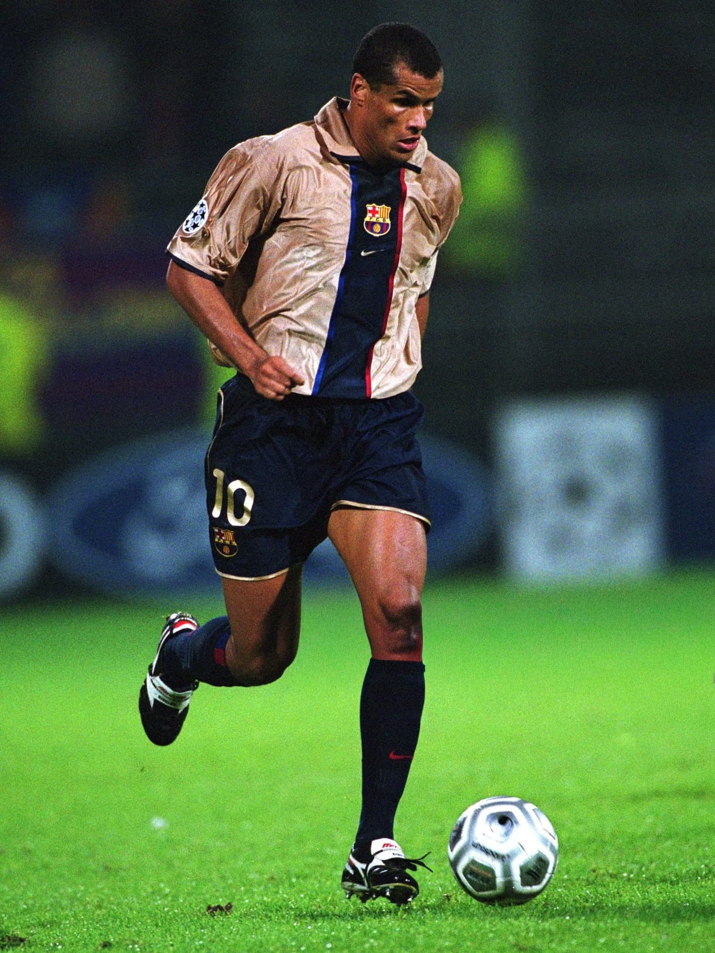 Maillot FC Barcelona 2001/02 Away (L) RIVALDO #10