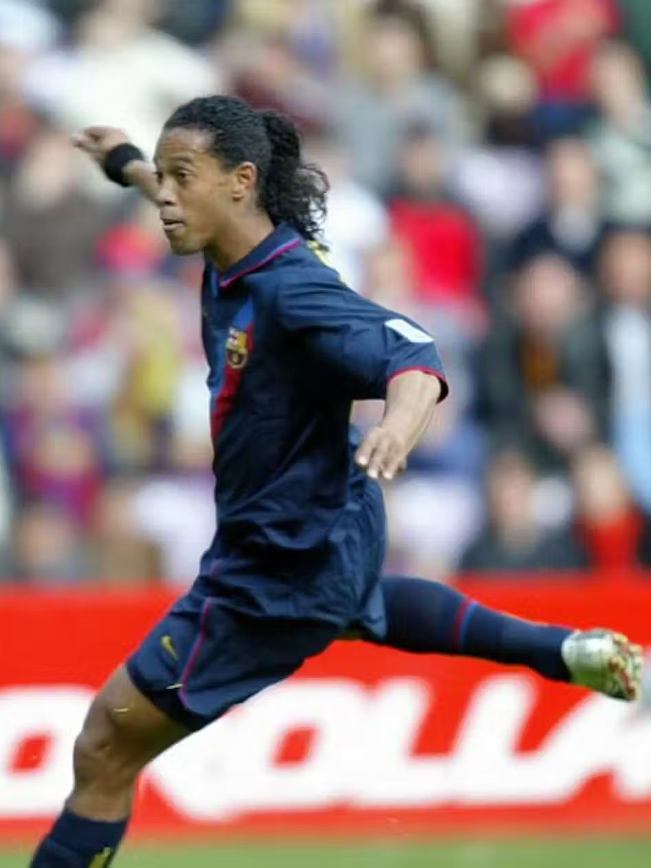 FC Barcelona 2003/04 Third (S) RONALDINHO #10