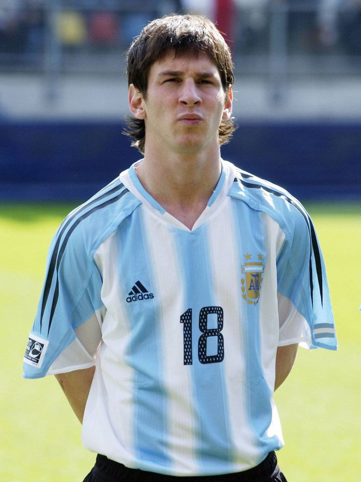 Argentine 2004/06 Home (M) MESSI #18