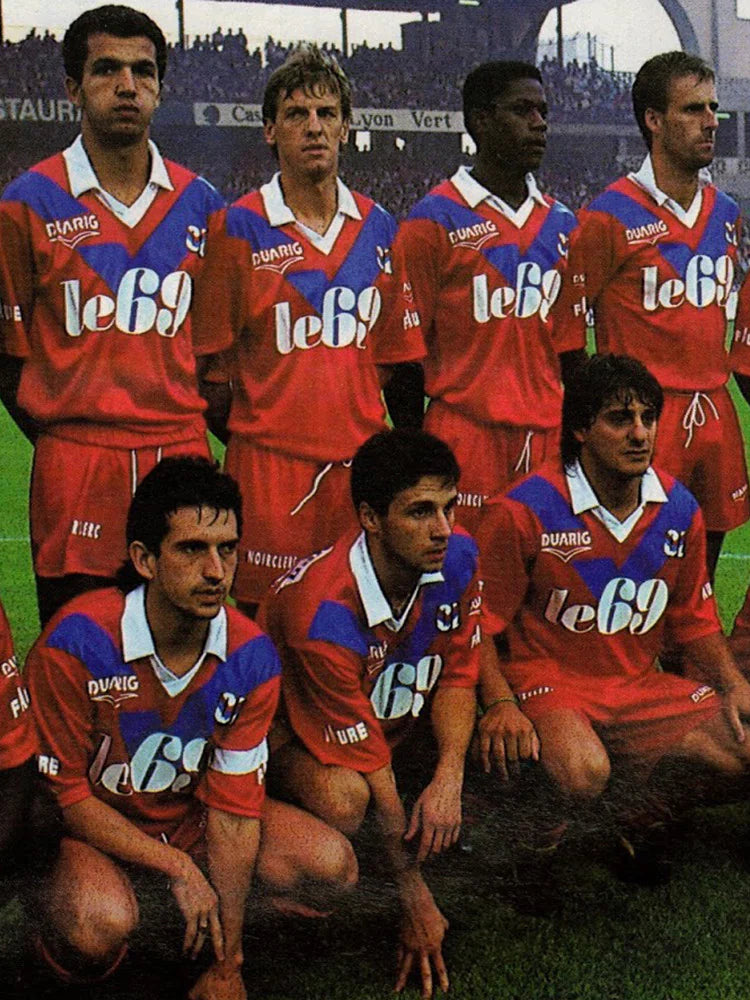 Olympique Lyonnais 1989/90 Away (L) OL