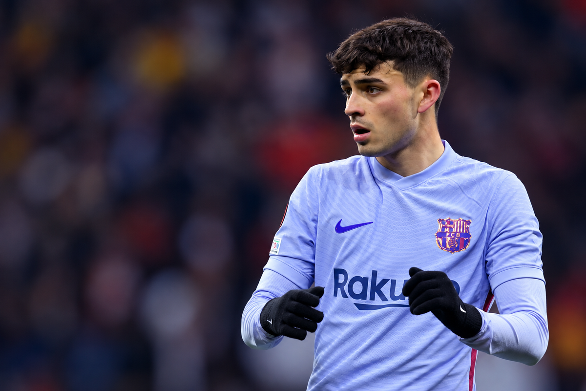 Maillot Barcelone 2021/22 Away (L) PEDRI #16