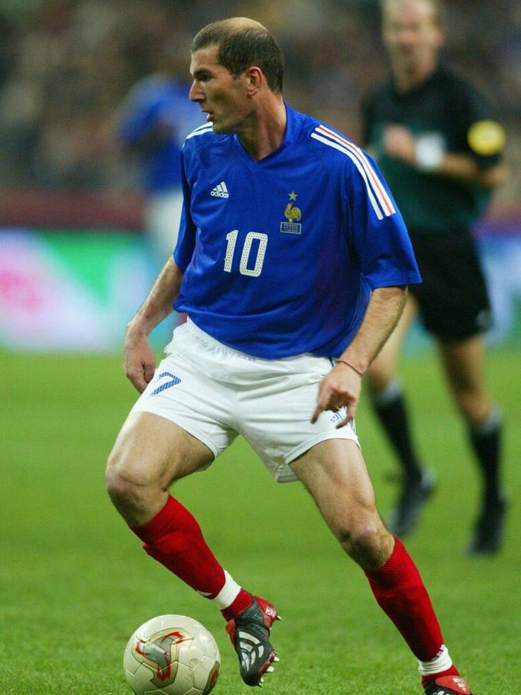 Equipe de France 2002 Home (XL) ZIDANE #10